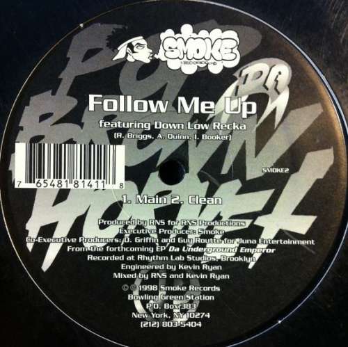 Cover Pop Da Brown Hornet - Follow Me Up (12) Schallplatten Ankauf