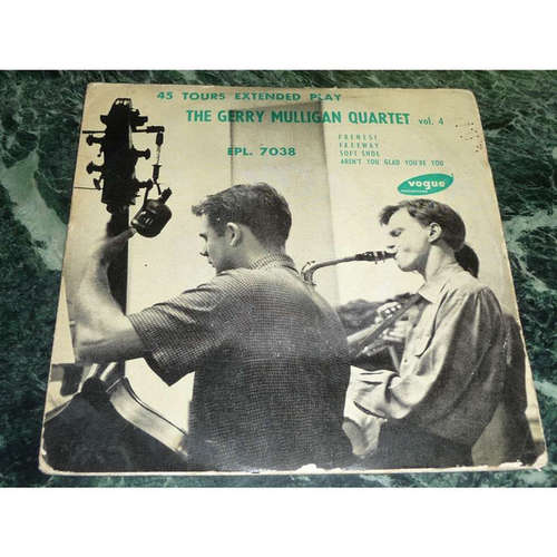 Cover The Gerry Mulligan Quartet* - The Gerry Mulligan Quartet Vol. 4 (7, EP) Schallplatten Ankauf