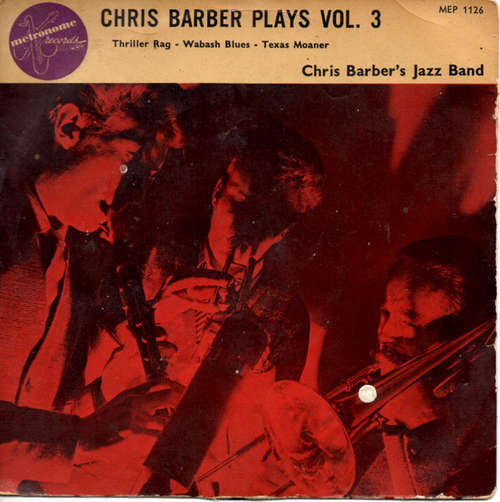 Cover Chris Barber's Jazz Band - Chris Barber Plays Vol. 3 (7, EP) Schallplatten Ankauf