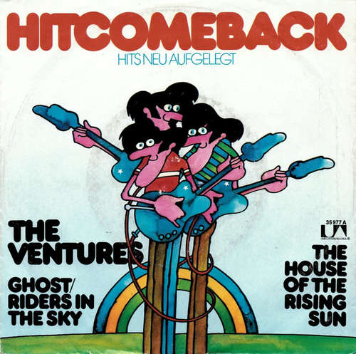 Cover The Ventures - (Ghost) Riders In The Sky / House Of The Rising Sun (7, Single) Schallplatten Ankauf
