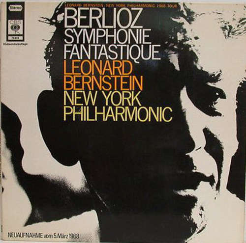 Cover Berlioz* - Leonard Bernstein - New York Philharmonic* - Symphonie Fantastique (LP, Album, Club, Gat) Schallplatten Ankauf