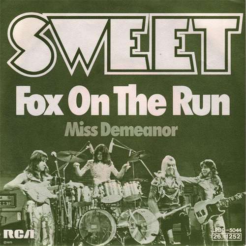 Cover The Sweet - Fox On The Run (7, Single) Schallplatten Ankauf