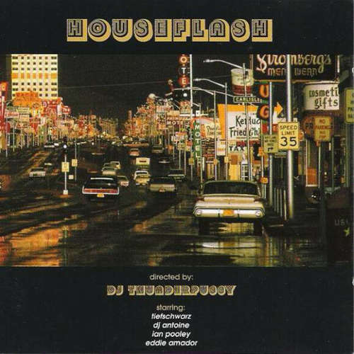 Cover DJ Thunderpussy* - Houseflash (2xCD, Comp) Schallplatten Ankauf