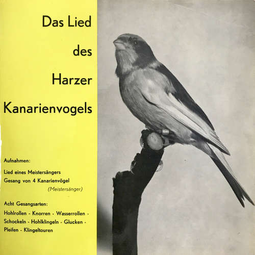 Cover No Artist - Das Lied Des Harzer Kanarienvogels (7) Schallplatten Ankauf