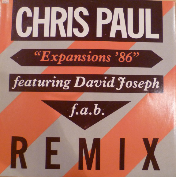 Cover Chris Paul - Expansions '86 (Expand Your Mind) Remix (12) Schallplatten Ankauf