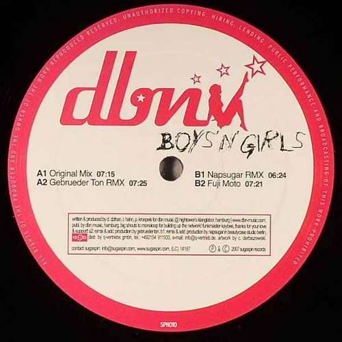 Cover DBN - Boys ’N’ Girls (12) Schallplatten Ankauf
