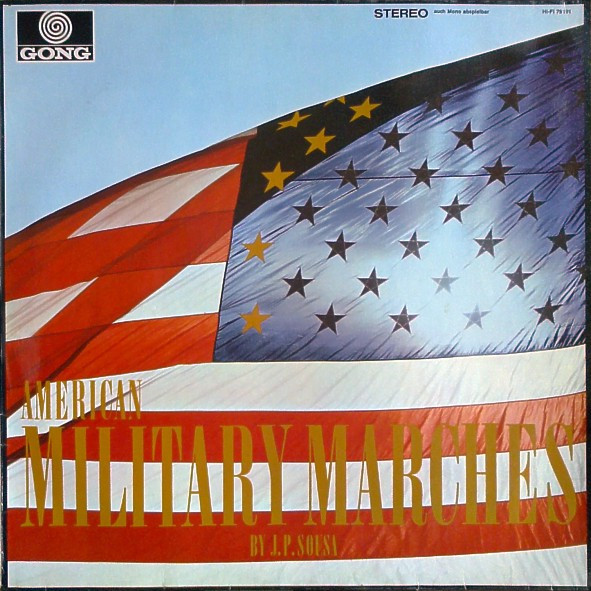 Cover American Military Band - American Military Marches (LP, Album) Schallplatten Ankauf