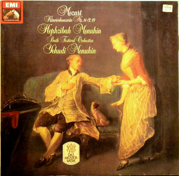 Bild Mozart*, Hephzibah Menuhin, Yehudi Menuhin, Bath Festival Orchestra - Klavierkonzerte Nr. 14 & 19 (LP) Schallplatten Ankauf