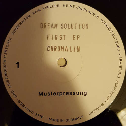 Bild Dream Solution - First EP (12, EP, MP) Schallplatten Ankauf