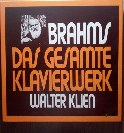 Cover Walter Klien - Johannes Brahms - Das Gesamte Klavierwerk (6xLP, Box) Schallplatten Ankauf
