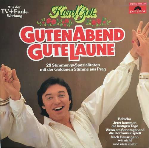 Cover Karel Gott - Guten Abend, Gute Laune (LP) Schallplatten Ankauf
