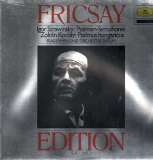 Cover Fricsay* - Igor Strawinsky* / Zoltán Kodály - RIAS-Symphonie-Orchester Berlin* - Psalmen-Symphonie / Paslmus Hungaricus (LP) Schallplatten Ankauf