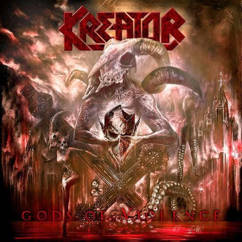 Cover Kreator - Gods Of Violence (2xLP, Album, Ltd, Cle) Schallplatten Ankauf