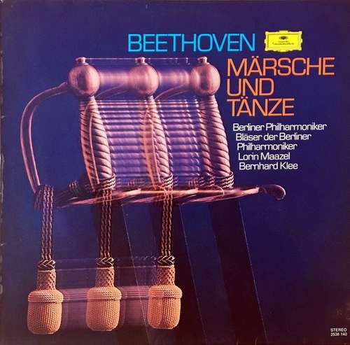 Cover Beethoven* - Berliner Philharmoniker, Bläser Der Berliner Philharmoniker*, Lorin Maazel, Bernhard Klee - Märsche Und Tänze (LP, Comp, Club) Schallplatten Ankauf