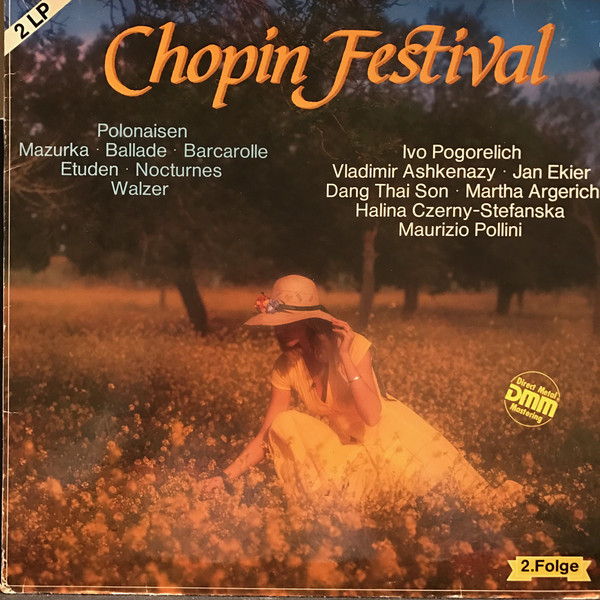 Cover Chopin*, Pogorelich*, Ashkenazy*, Dang Thai Son, Argerich*, Kentner*, Czerny-Stefańska*, Harasiewicz*, Pollini*, Ekier* - Chopin Festival (2xLP, Comp, Club, Gat) Schallplatten Ankauf