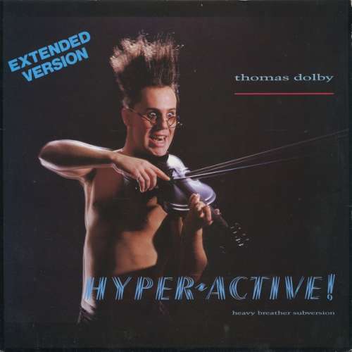 Cover Thomas Dolby - Hyperactive! (Heavy Breather Subversion) (12, Maxi) Schallplatten Ankauf