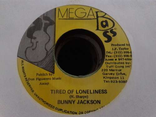 Cover Bunny Jackson - Tired Of Loneliness (7, Single) Schallplatten Ankauf