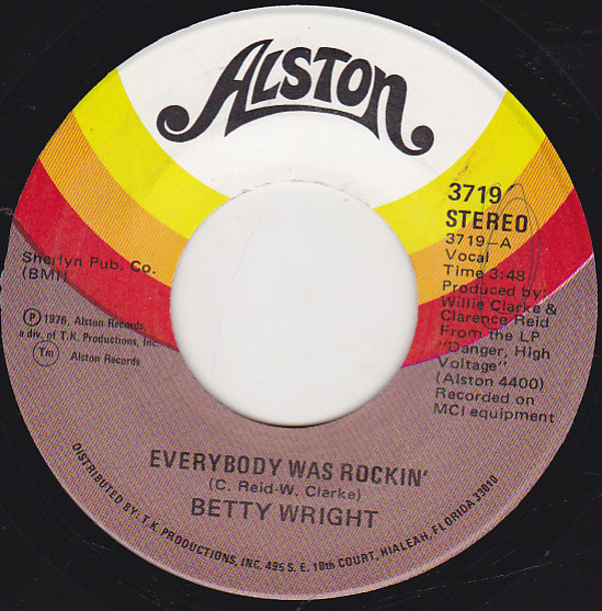 Bild Betty Wright - Everybody Was Rockin' / Show Your Girl (7, Single) Schallplatten Ankauf