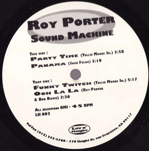 Cover Roy Porter Sound Machine Schallplatten Ankauf