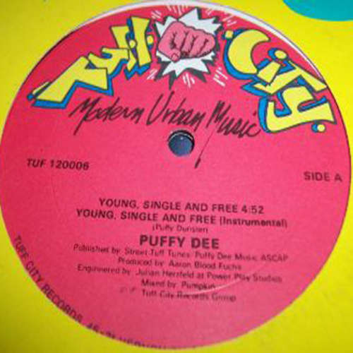 Cover Puffy Dee - Young, Single And Free / Joe Blow (12) Schallplatten Ankauf