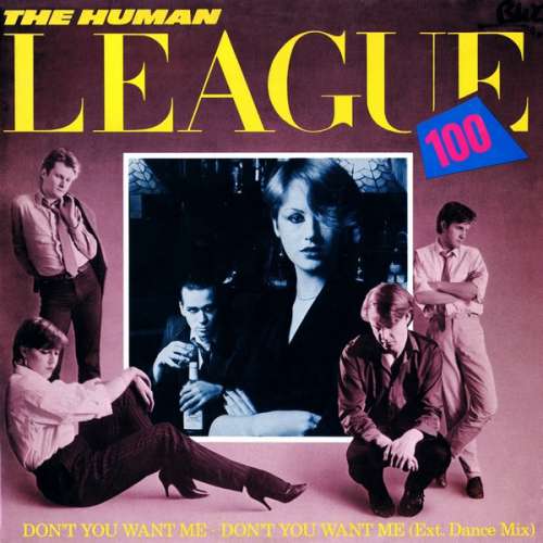Cover The Human League - Don't You Want Me (12, Single) Schallplatten Ankauf