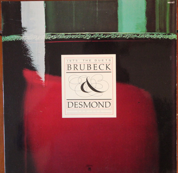 Cover Dave Brubeck And Paul Desmond - 1975: The Duets (LP, Album, Gat) Schallplatten Ankauf
