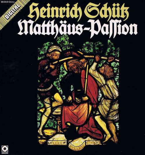 Cover Heinrich Schütz - Matthäus-Passion (LP) Schallplatten Ankauf