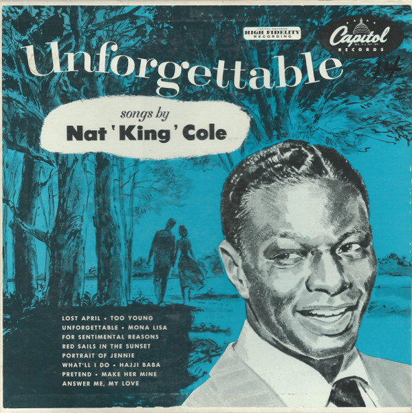 Cover zu Nat King Cole - Unforgettable (LP, Album, Mono, RP, Tur) Schallplatten Ankauf