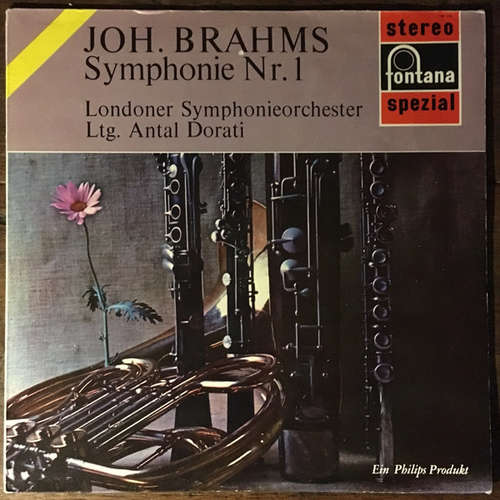 Cover Joh. Brahms*, Londoner Symphonieorchester*, Antal Dorati - Symphonie Nr.1 (LP) Schallplatten Ankauf
