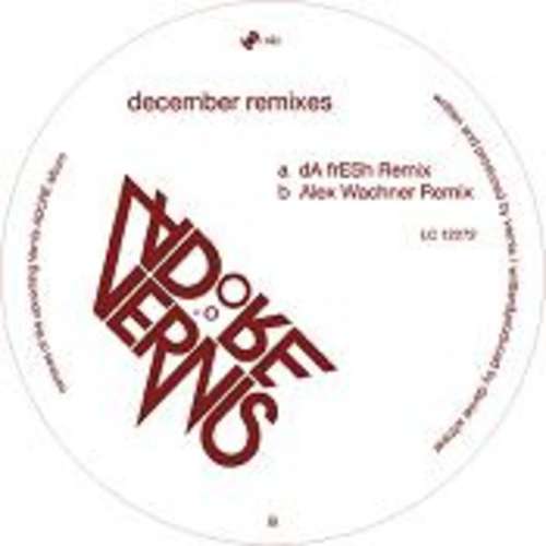 Cover Vernis - December Remixes (12) Schallplatten Ankauf