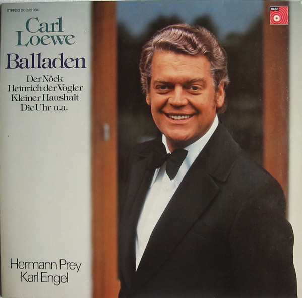 Cover Carl Loewe, Hermann Prey, Karl Engel - Balladen (LP) Schallplatten Ankauf