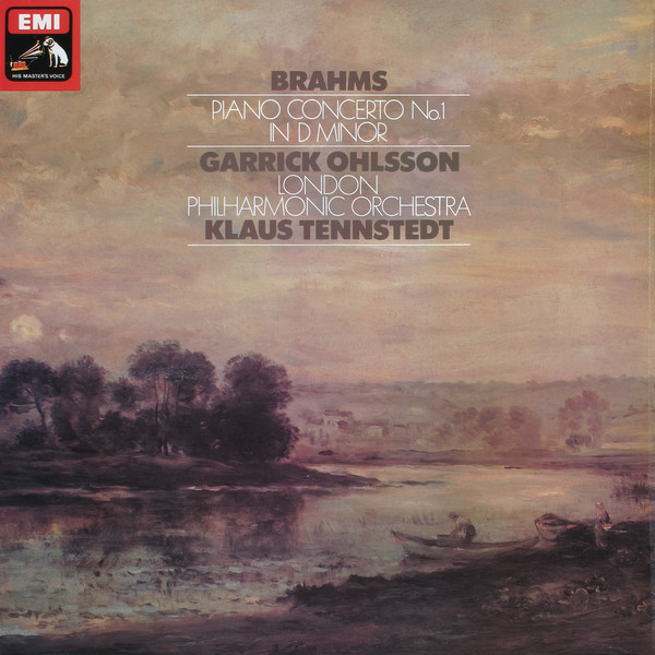 Cover Brahms*, Garrick Ohlsson, London Philharmonic Orchestra*, Klaus Tennstedt - Piano Concerto No. 1 In D Minor (LP, Album) Schallplatten Ankauf