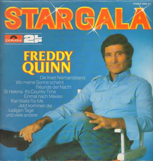 Cover Freddy Quinn - Stargala (2xLP, Comp) Schallplatten Ankauf