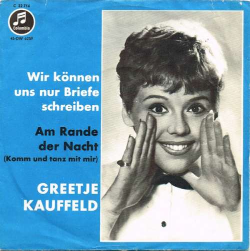 Cover Greetje Kauffeld - Wir Können Uns Nur Briefe Schreiben (7, Single) Schallplatten Ankauf