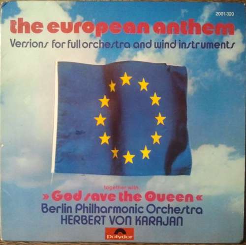Cover Beethoven* - Berlin Philharmonic Orchestra* Conducted By Herbert von Karajan - The European Anthem (7) Schallplatten Ankauf