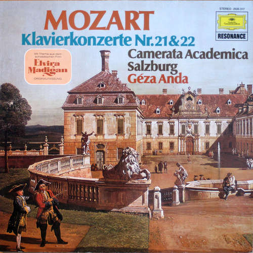 Cover Mozart* / Géza Anda / Camerata Academica Des Salzburger Mazarteums* - Klavierkonzerte Nr.21 & 22 (LP) Schallplatten Ankauf