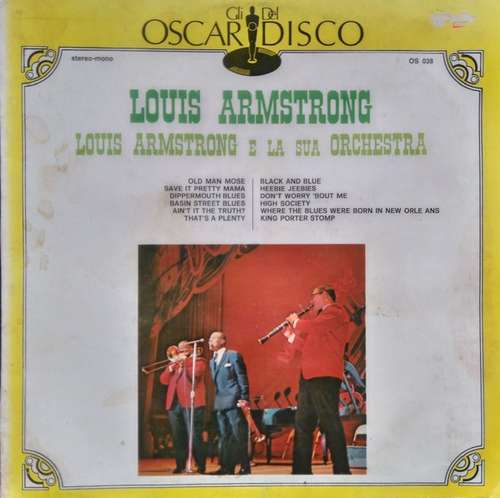 Cover Louis Armstrong, Louis Armstrong E La Sua Orchestra* - Louis Armstrong E La Sua Orchestra (LP, Album) Schallplatten Ankauf