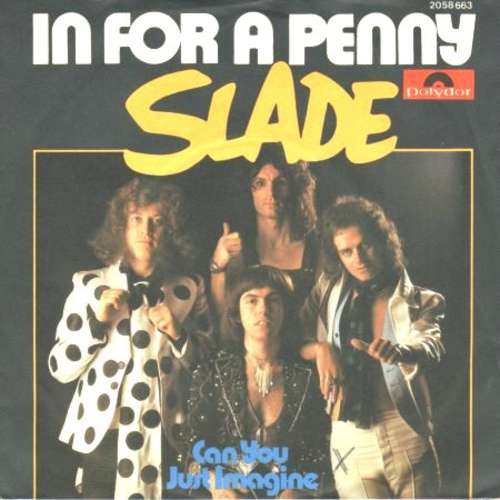 Cover Slade - In For A Penny (7, Single) Schallplatten Ankauf