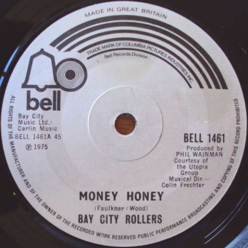 Cover Bay City Rollers - Money Honey (7, Single, Sol) Schallplatten Ankauf