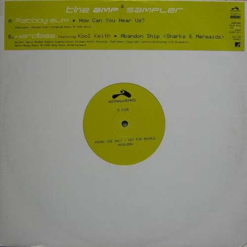 Cover Fatboy Slim / Hardkiss - The Amp 2 Sampler (12, Smplr) Schallplatten Ankauf