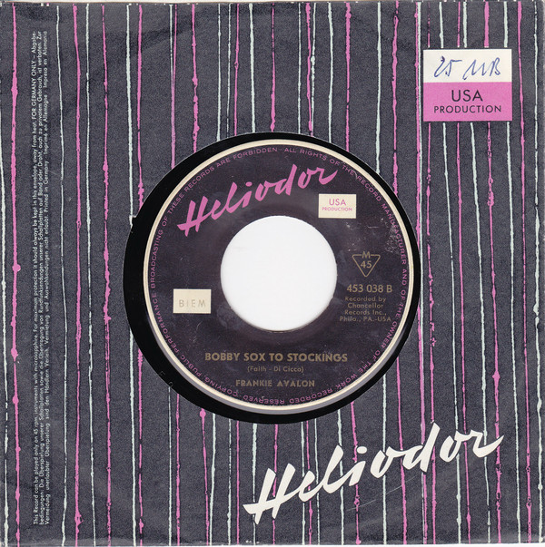 Cover Frankie Avalon - A Boy Without A Girl (7, Single) Schallplatten Ankauf