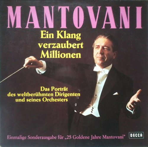 Cover Mantovani - Ein Klang Verzaubert Millionen (LP, Comp) Schallplatten Ankauf