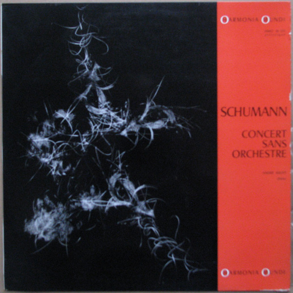 Cover Schumann* - André Krust - Concert Sans Orchestre (LP) Schallplatten Ankauf