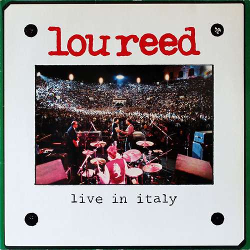 Cover Lou Reed - Live In Italy (2xLP, Album, Gat) Schallplatten Ankauf