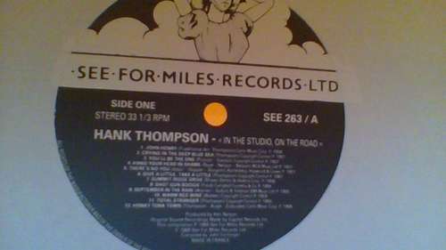 Bild Hank Thompson and His Brazos Valley Boys - In The Studio, On The Road (LP, Comp) Schallplatten Ankauf