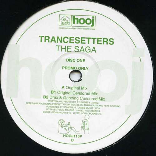 Cover Trancesetters - The Saga (Disc One) (12, Promo) Schallplatten Ankauf