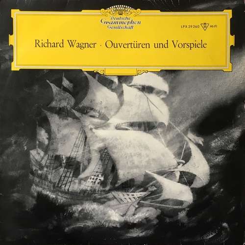 Cover Richard Wagner - Ouvertüren Und Vorspiele (LP, Comp, Mono) Schallplatten Ankauf