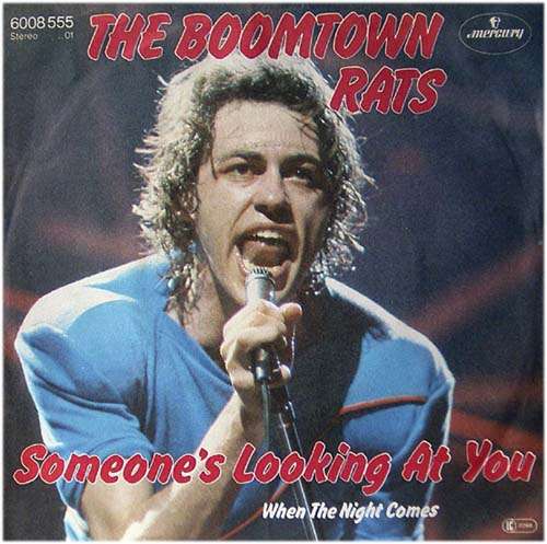 Cover The Boomtown Rats - Someone's Looking At You (7, Single) Schallplatten Ankauf