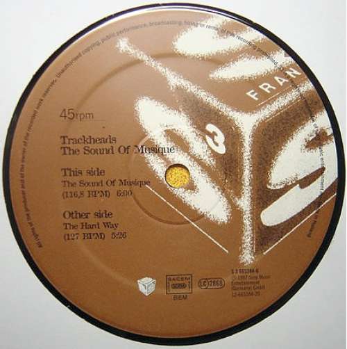 Cover Trackheads - The Sound Of Musique (12) Schallplatten Ankauf