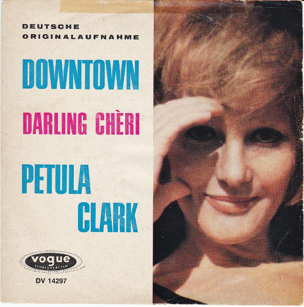 Cover Petula Clark - Downtown (7, Single, 1st) Schallplatten Ankauf
